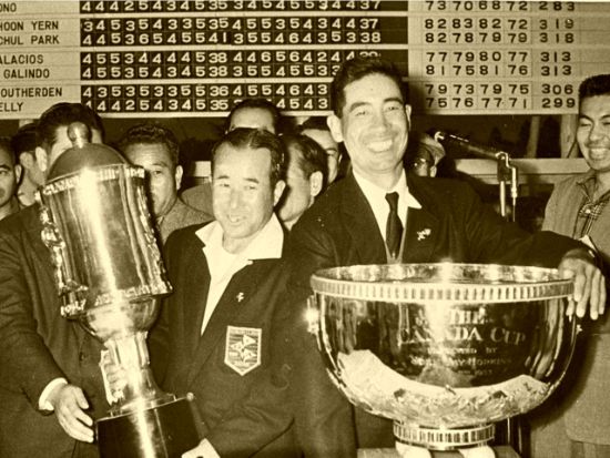 1957 カナダカップで優勝した日本人