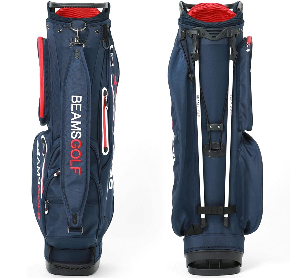 ビームスゴルフ スタンドバッグ 3（2018年モデル）ネイビー